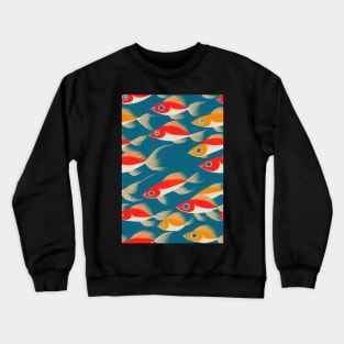 Fish pattern, a perfect gift for Anglers, Fisherman or any Nature Lover #1 Crewneck Sweatshirt
